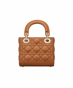 Alternative view of Goudbruin lamsleer met Cannage-motief 17cm