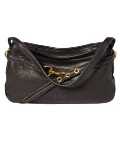 Aventure-Nappa-Leder Schwarz 19cm