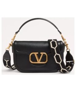 Jacquard Ripsband Schwarz/Wei? 23.5cm