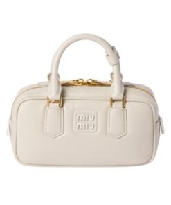 Arcadie-Leder-Mini Kreidewei? 10.5cm