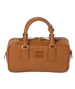 Arcadie-Leder Cognac 10.5cm