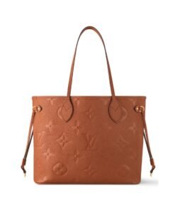 Neverfull MM Tote-Tasche in Cognac 31cm