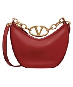VLogo Moon Mini Hobo Rosso Valentino 20cm