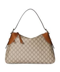 Gro?e GG Emblem Schultertasche 37cm