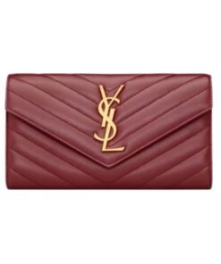 cassandre matelass? large flap wallet in lambskin 19cm