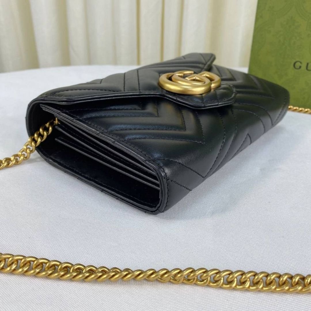 GG Marmont Matelasse Schwarz 20 cm – Bild 2