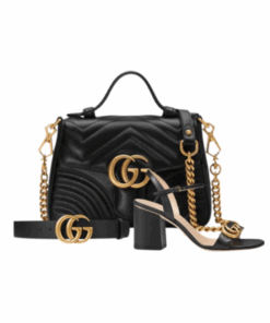 Set: Tasche, Heels und Gürtel