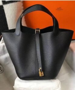 Alternative view of Picotin Lock Togo Schwarz 22 cm