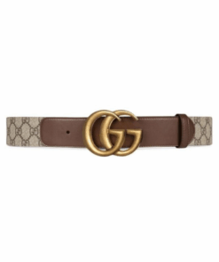 GG Marmont Braun/Beige 4 cm