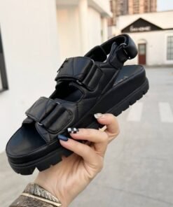 Alternative view of Sandals Schwarz