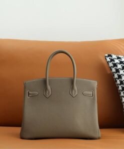 Alternative view of Togo 35 Etoupe Mit silberner Hardware