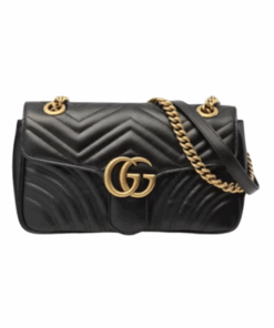 GG Marmont Schwarz/Goldbraun 26 cm