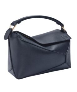 Alternative view of Kleine Puzzle-Tasche aus weichem, genarbtem Kalbsleder 16.5cm