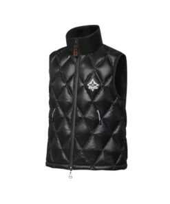 Alternative view of Diamond Ripstop Daunenweste Schwarz