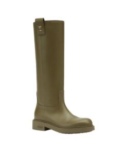 Alternative view of Stiefel aus gr?nem Leder