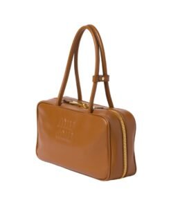 Alternative view of Cognac Leder-Top-Griff 17cm