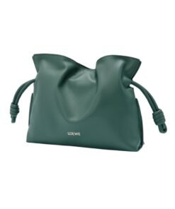 Alternative view of Clutch aus Nappaleder in Vetiver-Kalbsleder 18cm