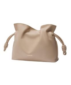 Alternative view of Clutch aus Nappaleder in Sandfarben 18cm