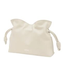 Alternative view of Clutch aus Nappaleder in Meersalz 18cm