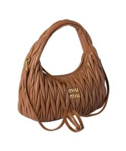 Alternative view of Nappa-Leder-Hobo Cognac 18cm