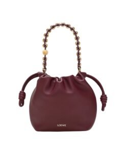 Alternative view of Mini Flamenco Tasche Dunkelburgunder 17cm