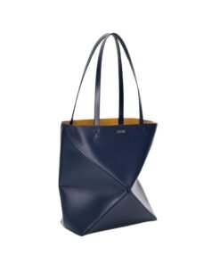 Alternative view of Mittelgro?e Puzzle Fold Tote Abyssblau 31.5cm