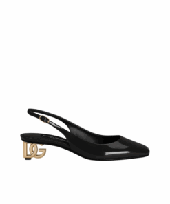 Lackleder Slingbacks 4cm