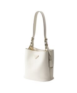 Alternative view of Mittelgro?e Ledertasche in Wei? 22.5cm