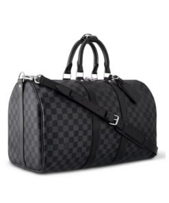 Alternative view of Keepall Damier Graphite Canvas Schultergurt 45cm