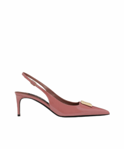 Poliertes Kalbsleder Slingbacks 6cm