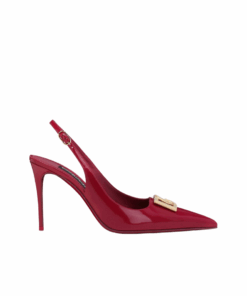 Poliertes Kalbsleder Slingbacks 9cm