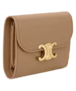 Alternative view of Kleine Klappenb?rse Triomphe aus gl?nzendem Kalbsleder 10.5cm