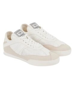 Alternative view of Das R?ckteil aus Stoff und Veloursleder f?r Damen