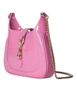 Alternative view of Mini-Schultertasche Pink Lackleder 19.5cm