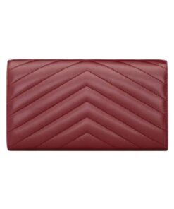 Alternative view of cassandre matelass? large flap wallet in lambskin 19cm