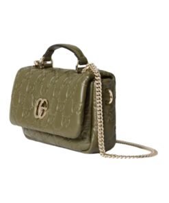 Alternative view of Gr?ne gepolsterte Milano Mini-Tote-Tasche 21.1cm