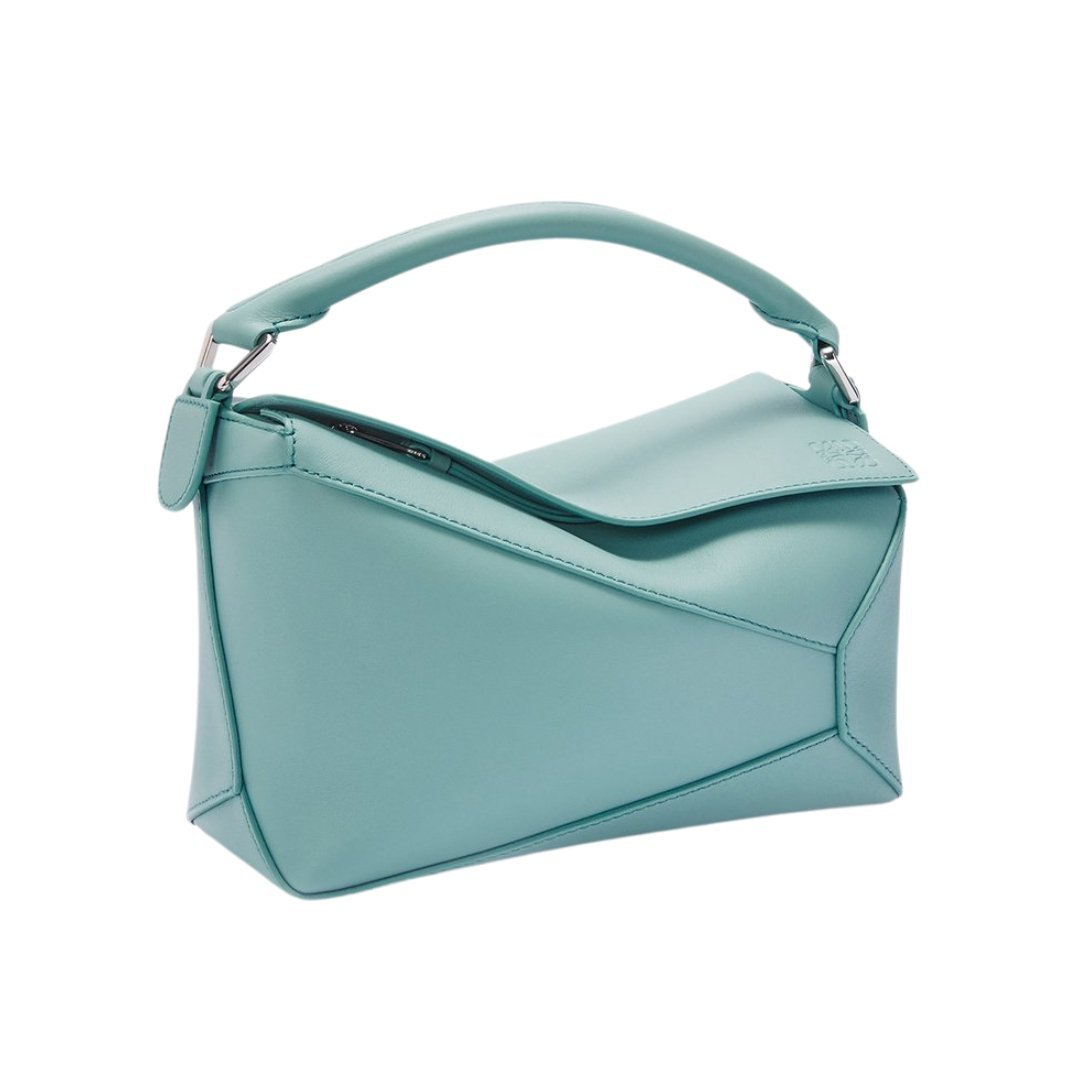 Kleine Puzzle-Tasche aus klassischem Kalbsleder 16.5cm – Bild 3