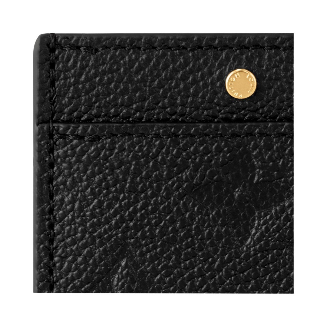 Kartenetui Schwarz 11cm – Bild 3