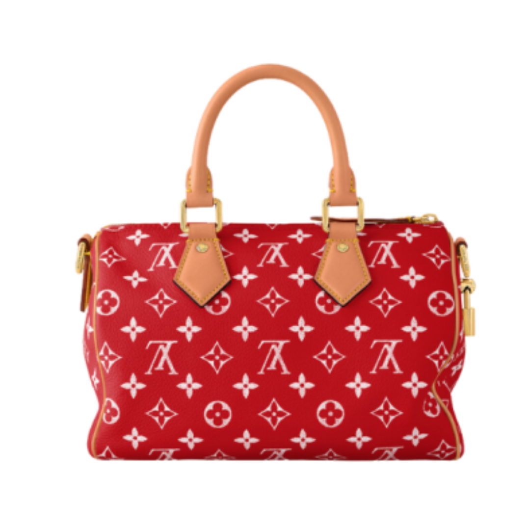 Speedy Monogram Rot 25 cm