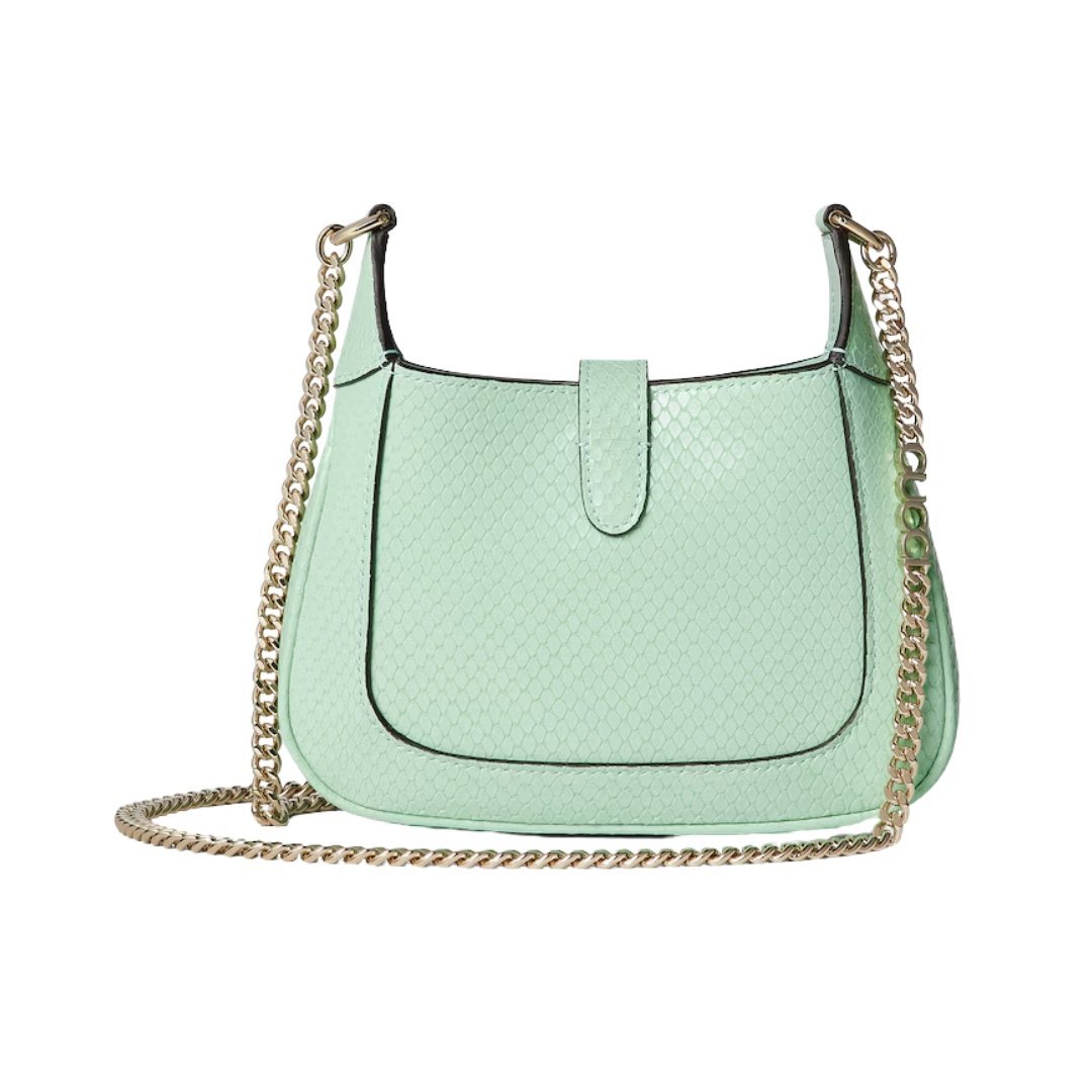 Jackie Notte Mini-Tasche aus Pythonleder 19.5cm – Bild 3