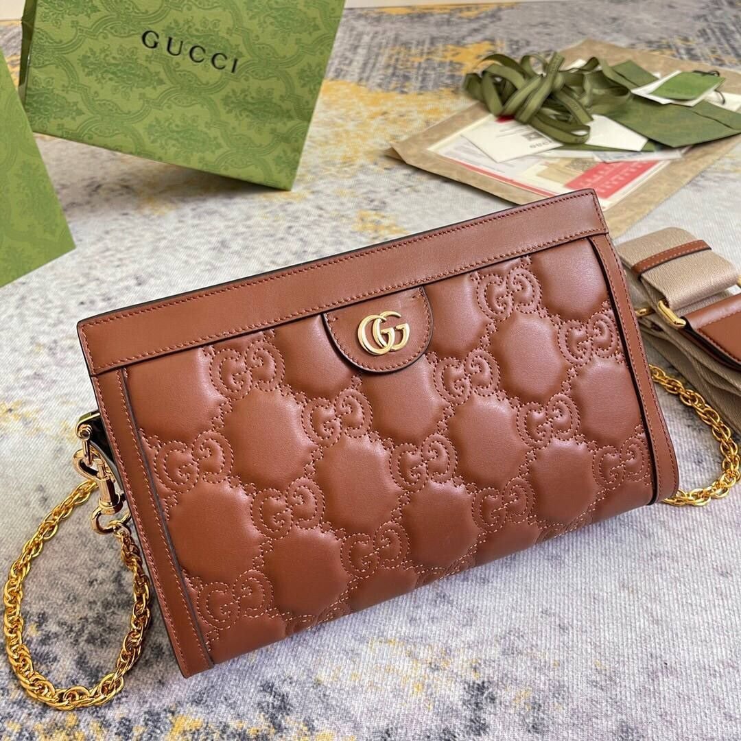 GG Matelasse Braun 26 cm – Bild 2