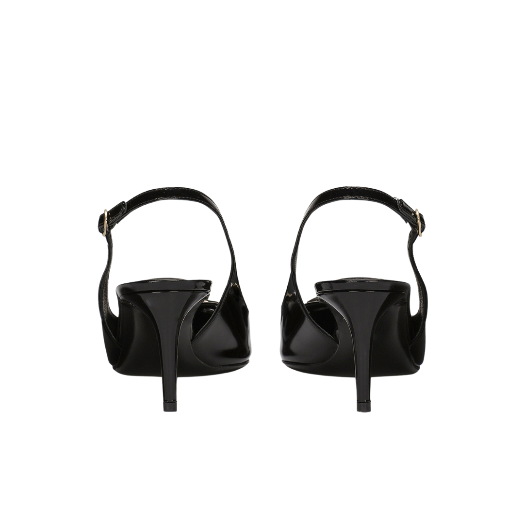 Poliertes Kalbsleder Slingbacks – Bild 4