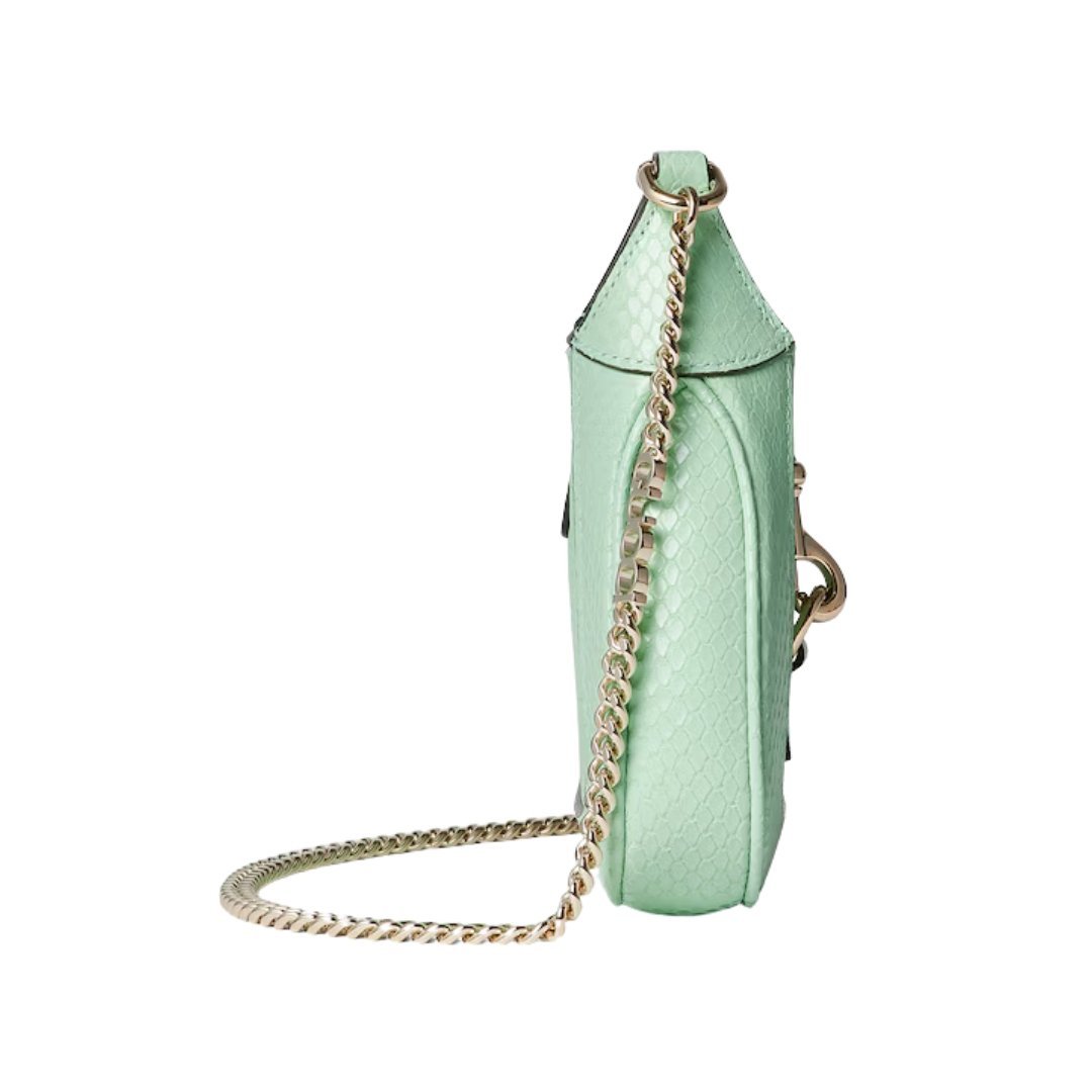 Jackie Notte Mini-Tasche aus Pythonleder 19.5cm – Bild 4