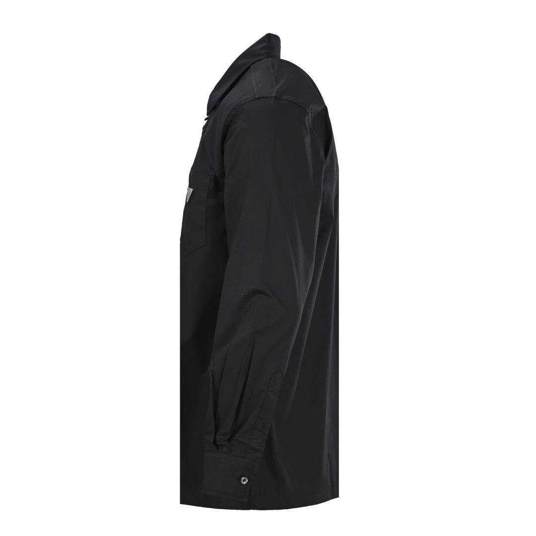 Hemd aus Baumwolle Schwarz – Bild 2