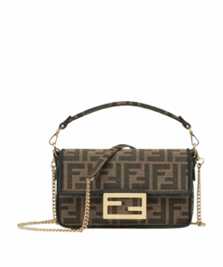 Tasche FF in Braun 13cm