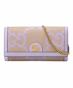 Ophidia Jumbo GG Continental Lila/Beige 19 cm