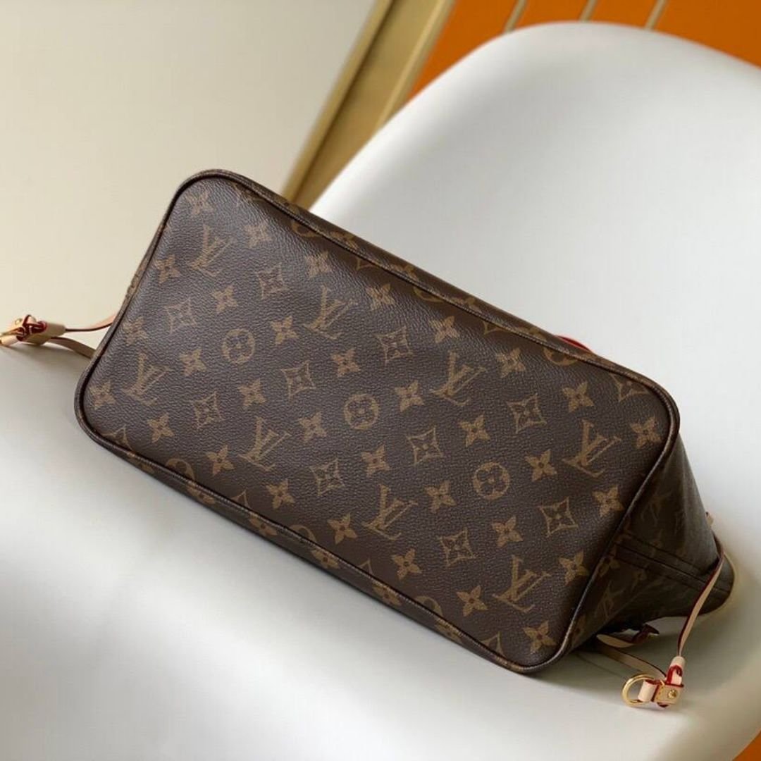 Neverfull GM Braun/Beige 39 cm – Bild 4