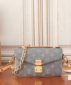 Alternative view of Pochette M?tis East West Trianon Gray 21.5 cm