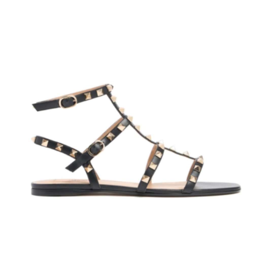 Rockstud Ledersandalen
