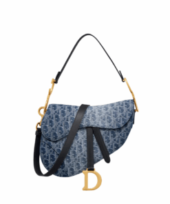 Saddle Denim Blau 25,5 cm